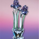 Iris Crystal Figurine