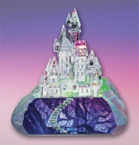 Enchanted Castle crystal figurine.